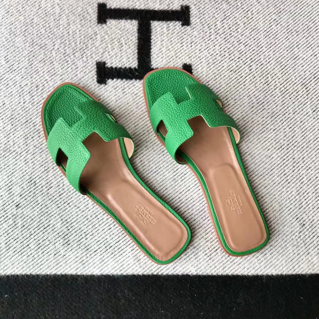 에르메스 올수공 오란 슬리퍼 샌들 토고 18